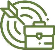 חץ במטרה ותיק עבודה