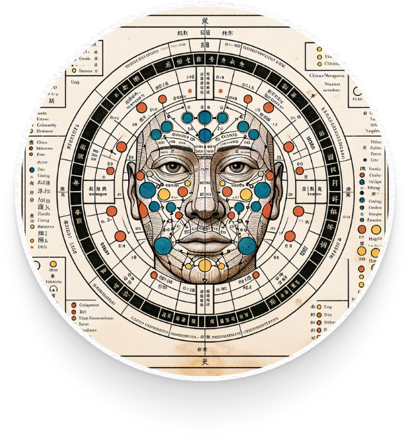 מפת קריאת תווי פנים